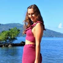 Pink Skirt & Ruffle Top Set