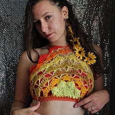 Burning Sun Halter PDF Pattern